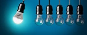 image of light bulbs